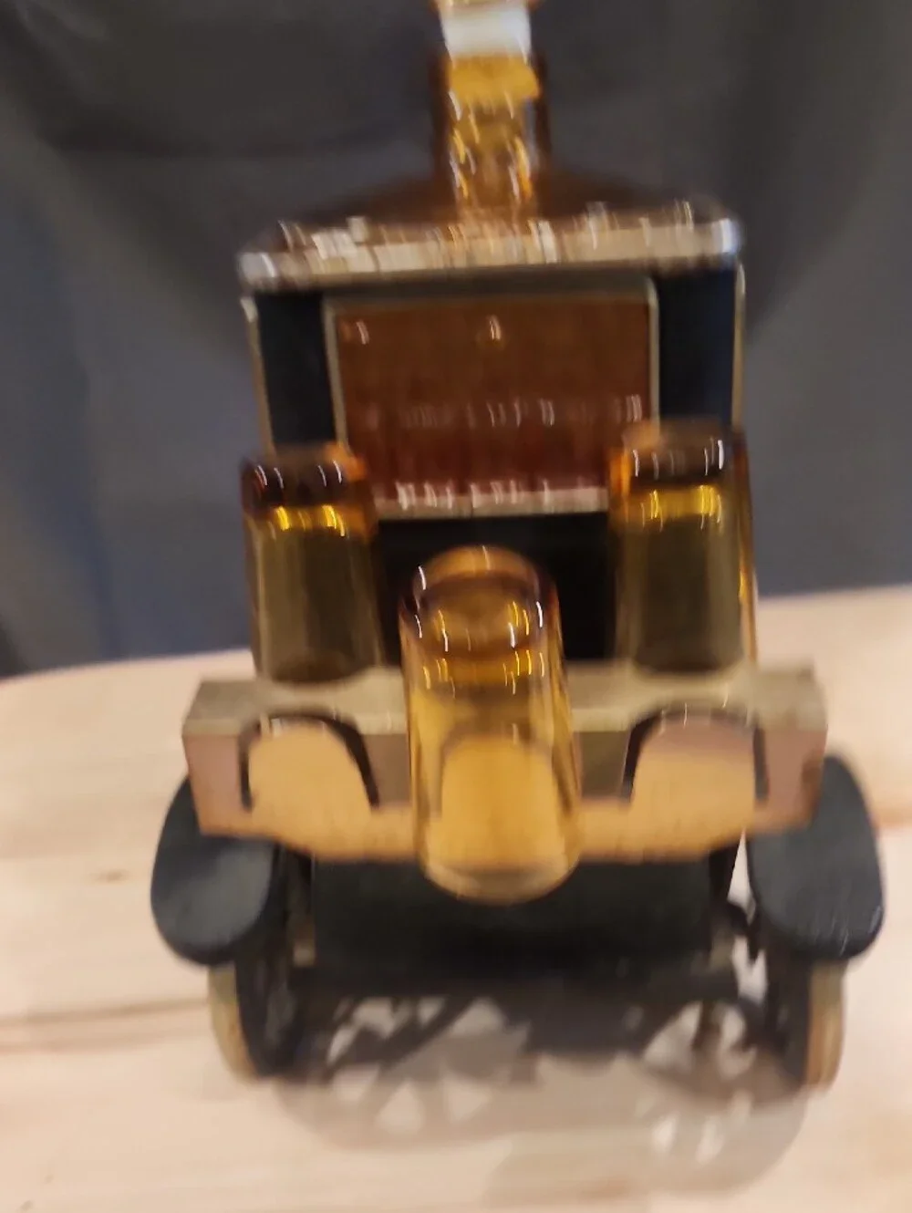 Vintage 1960s Musical Liquor decanter shaped like a 1915 Ford Model T.